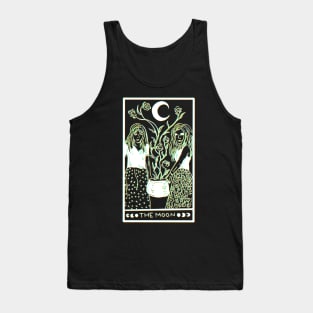 Midnight Margarita Moon - tarot card 3D effect Tank Top